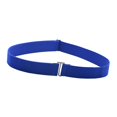 thumbnail image 1 of Women Stretch Belt Adjustable Invisible Belts with Flat Buckle No Show Belts Blue, 1 of 9