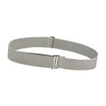 thumbnail image 1 of Women Stretch Belt Adjustable Invisible Belts with Flat Buckle No Show Belts Gray, 1 of 9