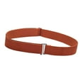 thumbnail image 1 of Women Stretch Belt Casual Ladies Belts with Flat Buckle for Pants, Dresses Brown, 1 of 8