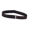 thumbnail image 1 of Women Stretch Belt Casual Ladies Belts with Flat Buckle for Pants, Dresses Coffee, 1 of 8