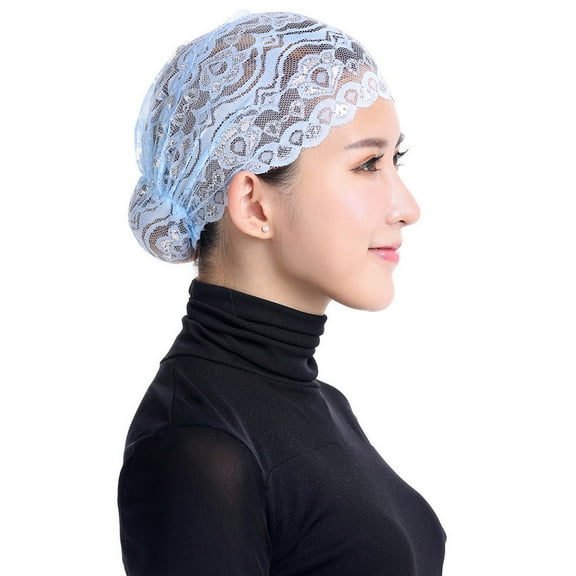 Women Stretch Lace Turban Hat Chemo Cap Hair Loss Head Scarf Wrap Cap