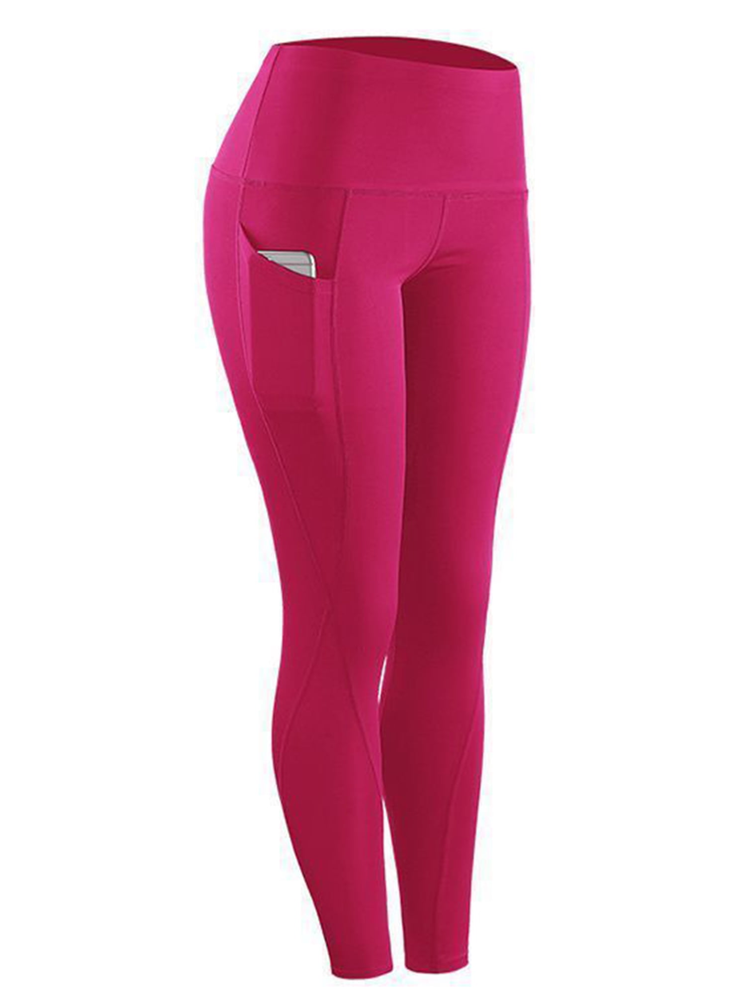 Women Stretch Pants Plus Size Workout Clothes Yoga Pants with Pockets High  Waist Jogging Running Sports Gym Fitness Pants Sweatpants 