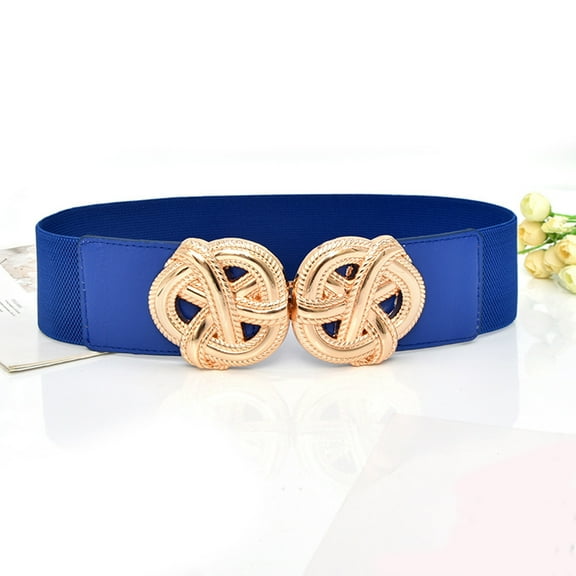 Women Stretchy Belt For Dresses Vintage Elastic Wide Waist Belt Nylon Ski Belt Wide Dark Belt Belt Expandable Belt Belt Bag for Women Youth Cowboy Belt Buckle Dark Leather Dress Belt Dress Belts for