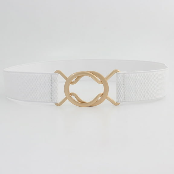 Women Stretchy Skinny Waist Belt Simple Style Elastic Belt For Jeans Dresses designer accessories women pasek do spodni damski