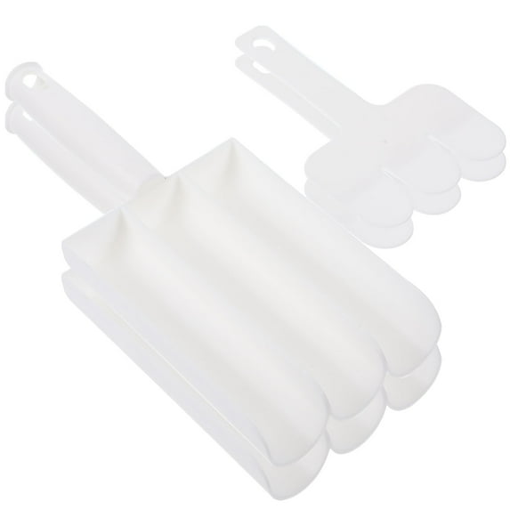 COMPUKAS Manual Meatball Maker Meatball Making Set White PP 2 Sets
