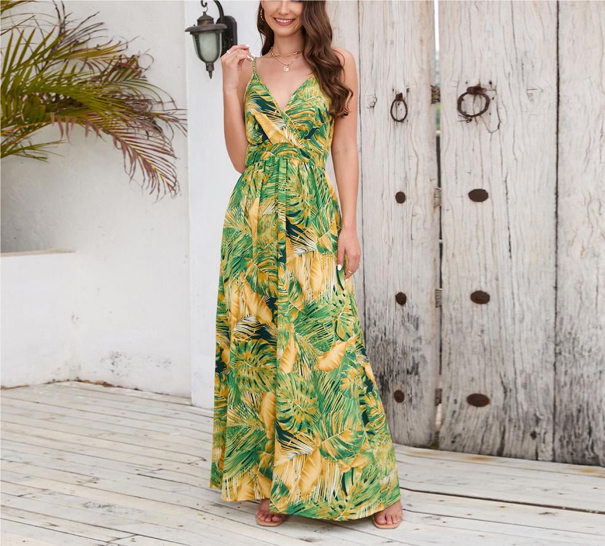 Juneteenth Maxi Dress Women's Juneteenth Pride Maxi Dress - African Print  Summer Beach Dress For Independence Day & Festivals Juneteenth Outfit