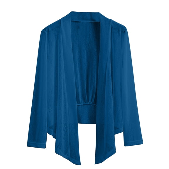 Women Summer Cardigan Lightweight Long Sleeve Going Out Casual Sun Shirt Plus Size Loose Fit Beach Cover Up Cardigan