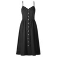 thumbnail image 1 of Women Summer Casual Dress Beach Maxi Dress Boho Floral Sundress Dress, 1 of 2