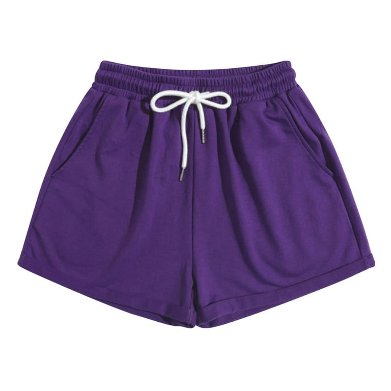 Womens drawstring lounge shorts 2025