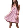 thumbnail image 1 of Women Summer Casual Tank Dress Solid Color V-Neck Sleeveless Dress Fashion Party Mini Dress, 1 of 6