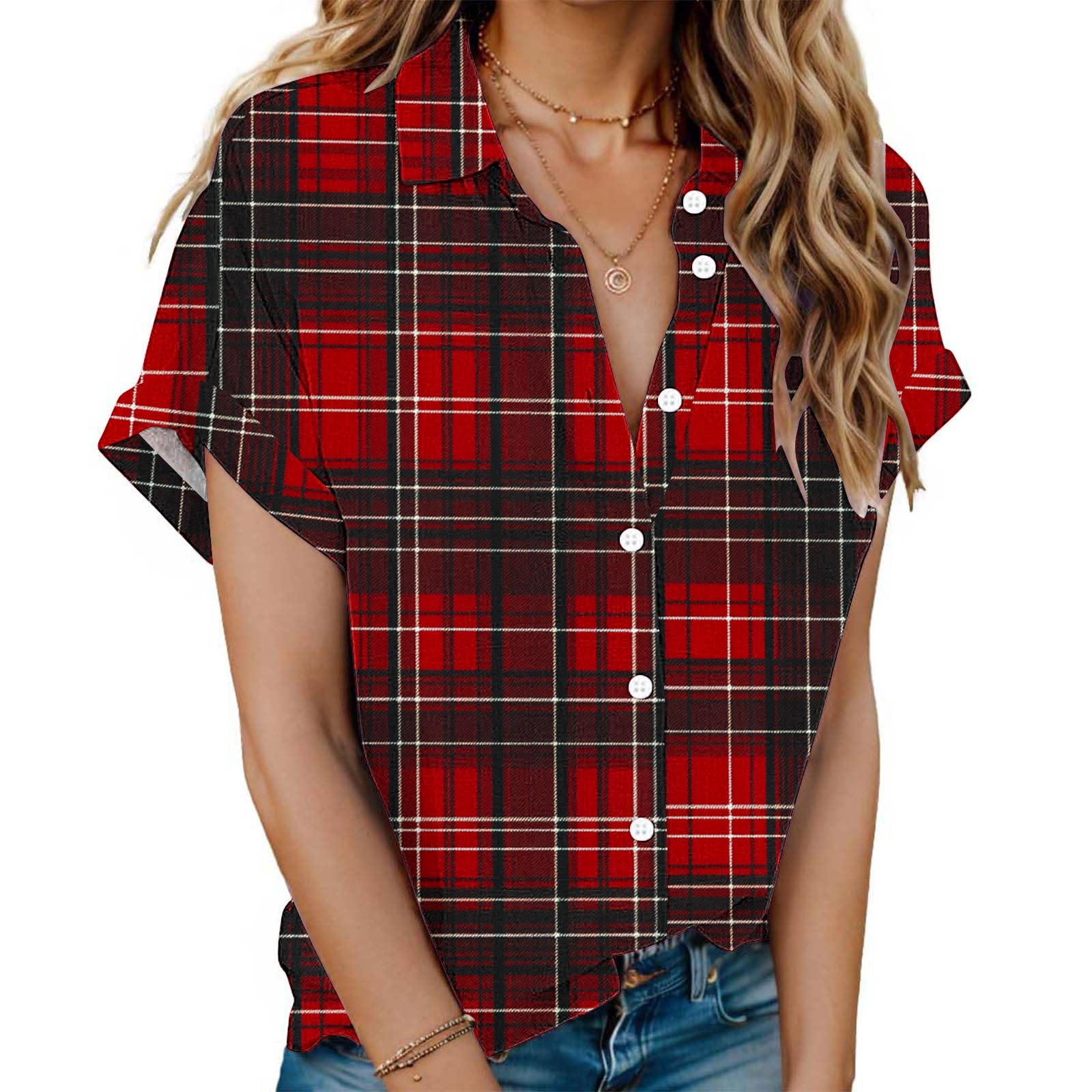 Women Summer Clothes Clearance Shirts for Women Trendy Shirts for Women Dressy Casual Summer Women Crewneck Tee