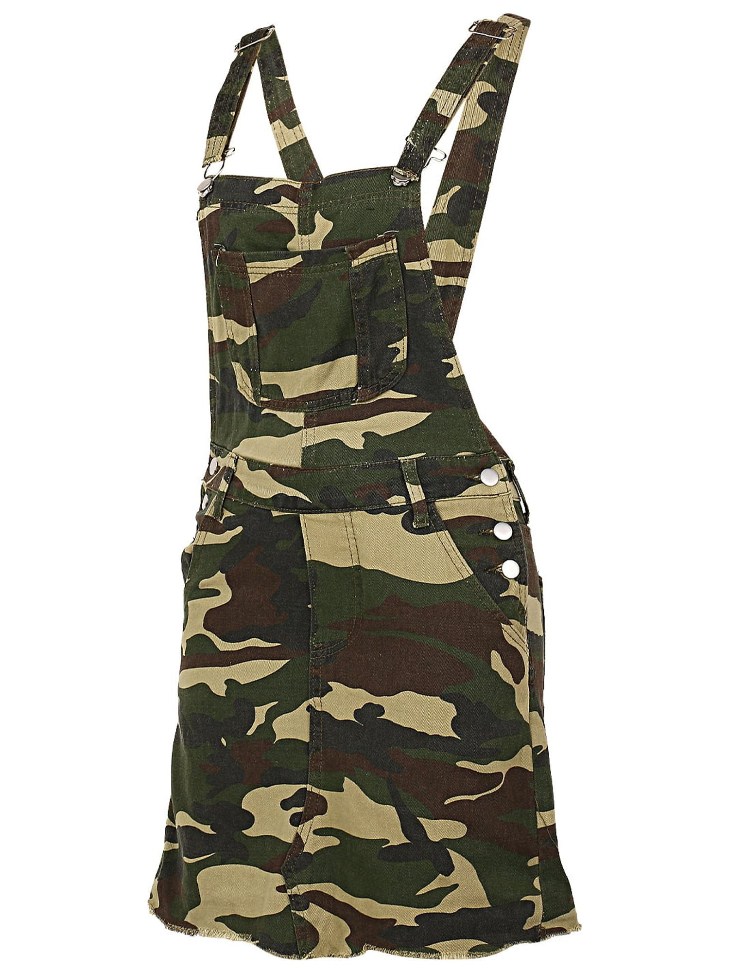 Camo dungaree dress online