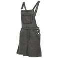 thumbnail image 1 of Women Summer Denim Dress, various Print Sleeveless Suspender Skirt with Pockets, 1 of 9