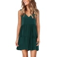 thumbnail image 1 of Women Summer Dress Casual Tank Midi Dress Sleeveless Loose Fit Sun Dresses, 1 of 6