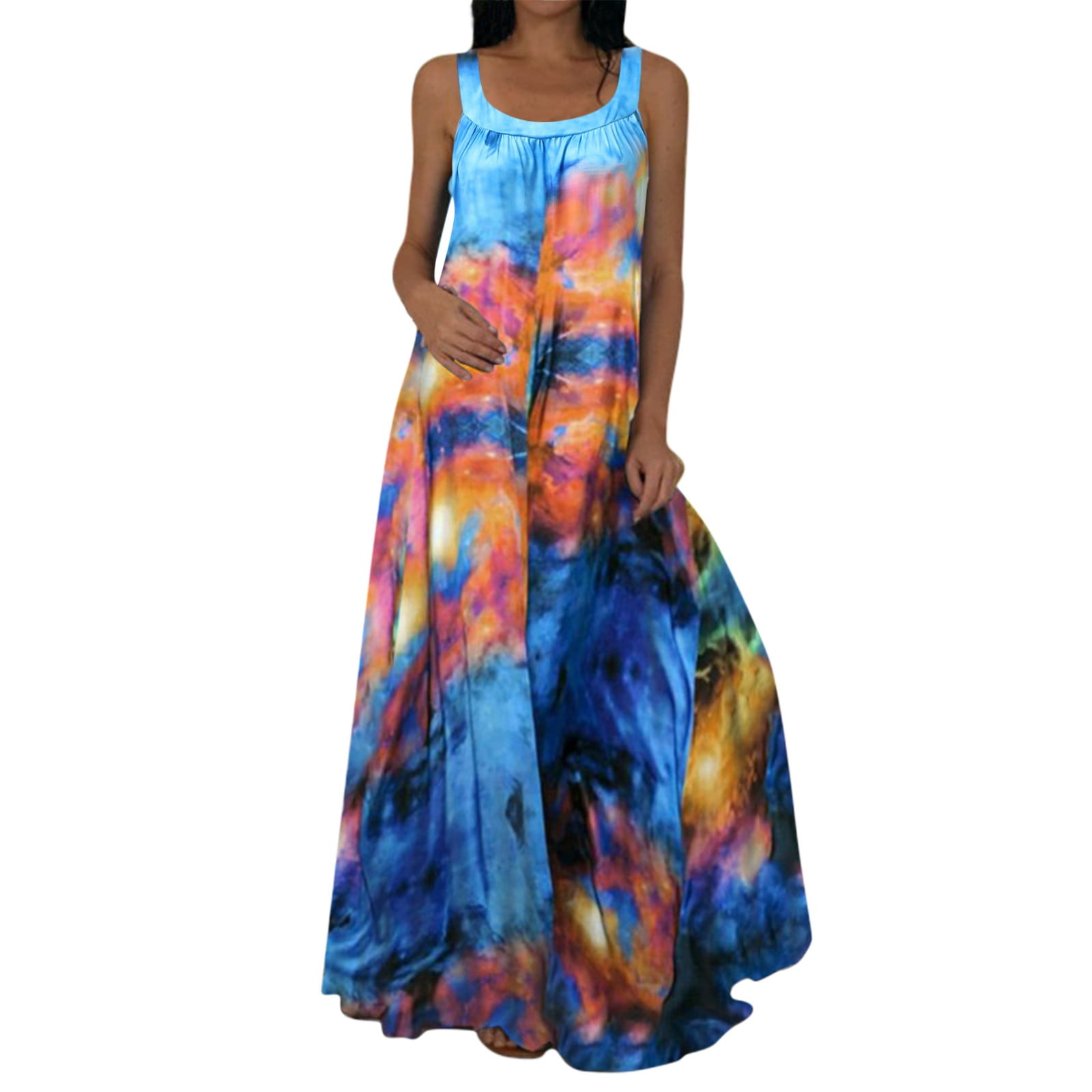 Summer Vibes Tie Dye Maxi Dress – MaxiRay Boutique