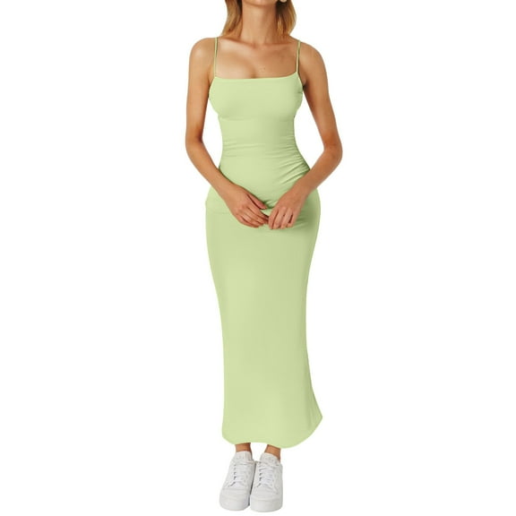 Women Summer Dresses, Womens Dresses,Women's Casual Spring Dress Elegant Strap Dress for Summer Outings and Wear Lightweight and Stylish