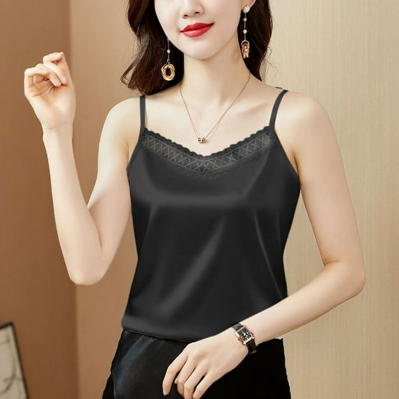 Women Summer Fashion Tops Printed V Neck Sleeveless Shirts Casual Loose Comfortable Camisole Tops plus Size Top 510 Beaded Womens Top Athletic Cropped Top Top Women Animal Printed Silk Tops for Women