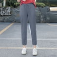 thumbnail image 1 of Women Summer High Waisted Palazzo Pants Wide Leg Long Pant Trousers With Pocket Casual Pants for Women for Work Very Soft Leggings Flare Women Long Sleeve Button down Shirt with Pants Casual Pajama, 1 of 5