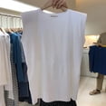 thumbnail image 1 of Women Summer Korean Y2K T-Shirt Loos Tee Tank Sleeveless Leisure Vest Sport Tops, 1 of 11