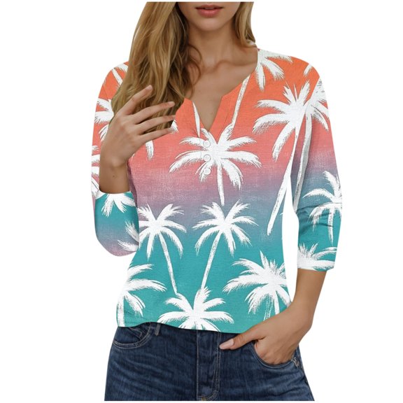 Women Summer Shirt on Sale Womens Tops Blouses Summer Womens Tops Casual Petite Size Women V Neck Tshirt Plus Size Women Oversized Tshirt Summer Casual