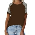thumbnail image 1 of Women Summer Shirt on Sale Womens Tops Casual Summer Womens Tops Dressy Casual Holiday White V Neck T Shirts Women, 1 of 9
