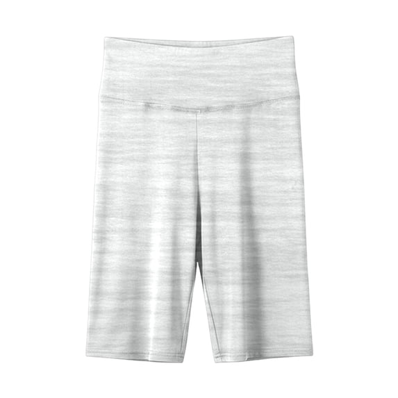 Women Summer Shorts Women's Summer Solid Color Lightweight Shorts Mid Thigh Length Underwear Layer for Casual Home Wear Light Gray XL