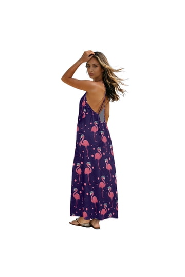 Womens Flamingo Dresses Casual Summer Styles