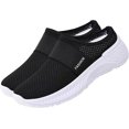thumbnail image 1 of Women Summer Slip On Open Back Shoes Mesh surface Walking  Lightweight Comfortable shoes, 1 of 13