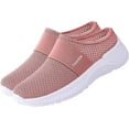 thumbnail image 1 of Women Summer Slip On Open Back Shoes Mesh surface Walking  Lightweight Comfortable shoes, 1 of 7