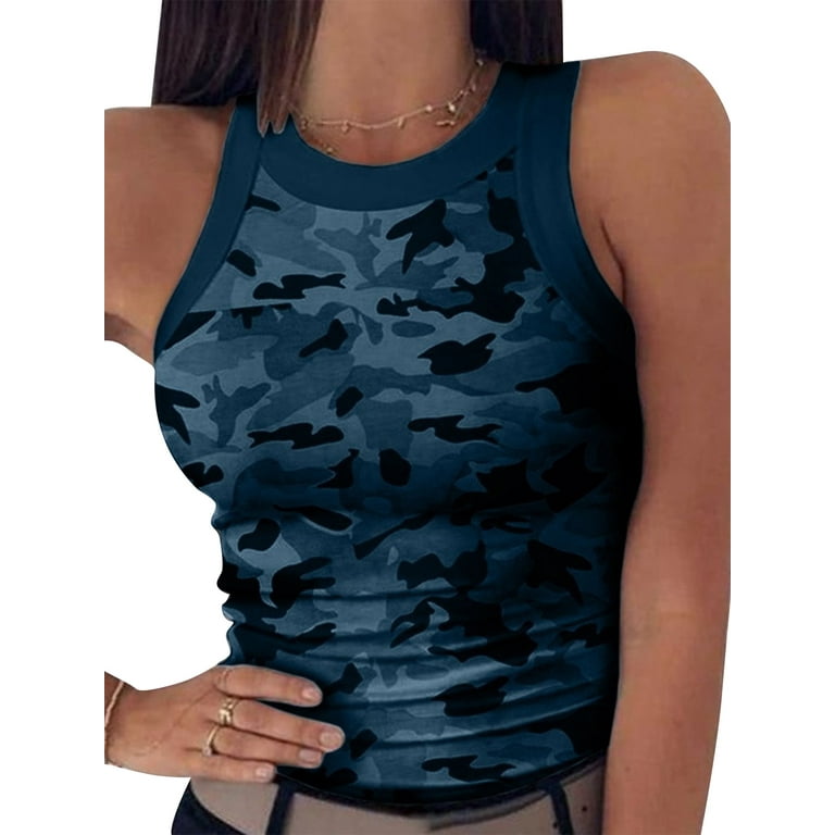 Women's camo hot sale workout tank