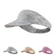 thumbnail image 1 of Women Summer Sun Visors Cap Empty Top Wide Brim Headband Hat For Sun Protection, 1 of 6