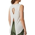 thumbnail image 1 of Women Summer Tops Breathable Round Neck Casual T Shirt For Men Women Comfortable Athletic Top For Sports Wear Summer And Fall Seasons Petite Tee Shirt Leisure Tops Small V Small Pocket Long Beige S, 1 of 5