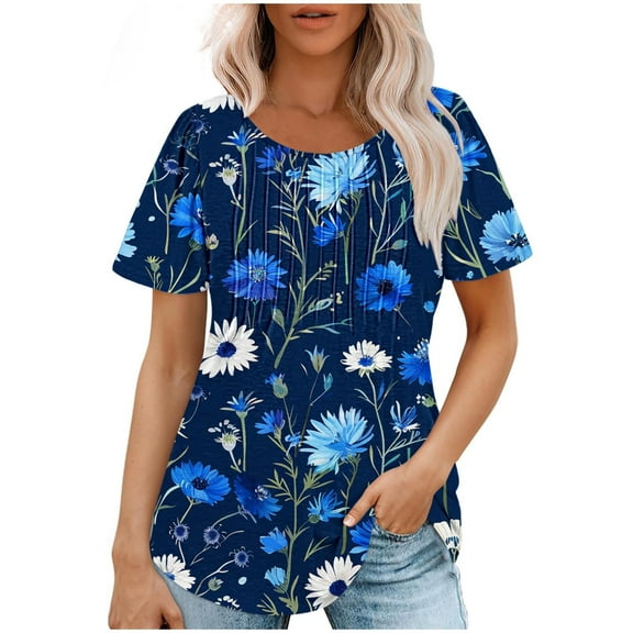 Women Summer Tops Cotton Womens Blouses And Tops Casual Short Sleeve Red Shirts for Women Dressy