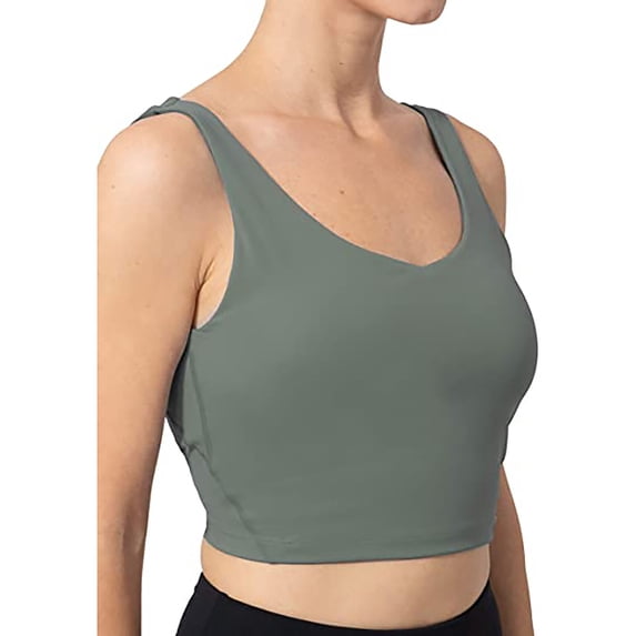 Women Summer Tops Fashion Women Sleeveless Casual Vest Ladies Chest pad movement Short Tank Tops Bras Small Crop Small Casual Top for Juniors Crop Top for Tween Cute Women's Blouse Camisole Army