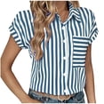 thumbnail image 1 of Women Summer Tops Loose Fit Shirts for Women Plus Size Shirts for Women Dry Fit, 1 of 7
