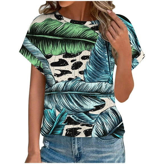 Women Summer Tops Plus Ladies Tops And Blouses Cute Big Gym Tshirts Comfy Workout Tops for Women Plus Hide Belly Tunic 2026 Summer