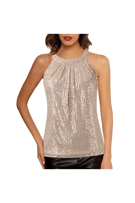 Women Summer Tops Sequin Tops For Women Sleeveless Dressy Tank Camisole Party Club Vest Shirt Compression Undershirts Fluff Yeah Slide Camisole Bra plus Size Blouses Teen Girls Summer Top A 2XL