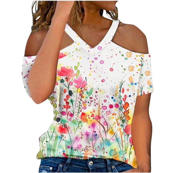 Women Summer Tops Sexy Tshirts Shirts Graphic Vintage Rock Women Slim Fit Basic Tees Skinny Crop