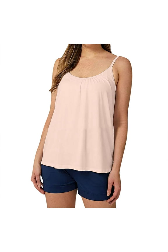 Women Summer Tops Shelf Bra Camisoles Adjustable Spaghetti Strap Tank Tops Basic Layer Cute Summer Shirts Cute for Juniors Fuzzy Girl 12 Bones for Women Heads Crazy Cat Lady Top under Beige 2XL