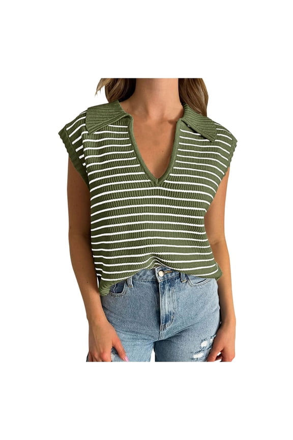 Women Summer Tops Summer Sweaters For Women V Neck Cap Sleeve Tops Sleeveless Spring Clothes Cut Out for Bra Camisoles Copper Top Bohemian Camisole Juniors Clothes Teen Girls Boy Girl Green M