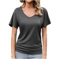 thumbnail image 1 of Women Summer Tops Trendy Plus Size Shirts for Curvy Women Generic Blouses for Women, 1 of 4