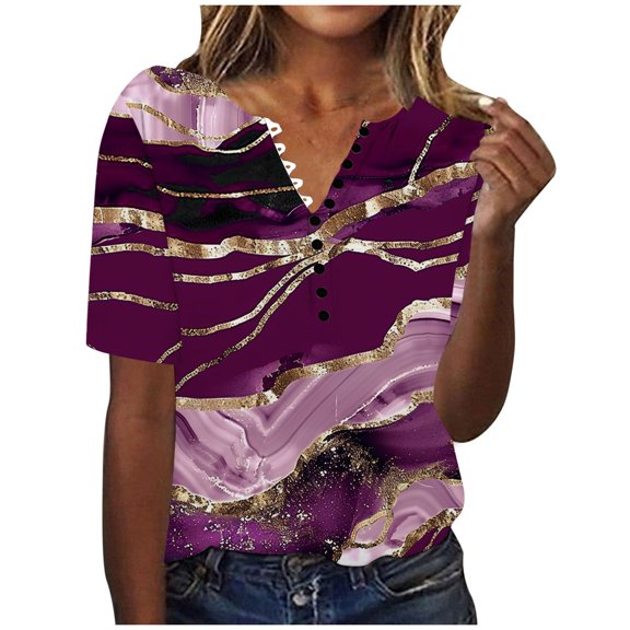 Women Summer Tops Trendy Shirts for Women Trendy Summer 2025 Drop Shoulder Longline