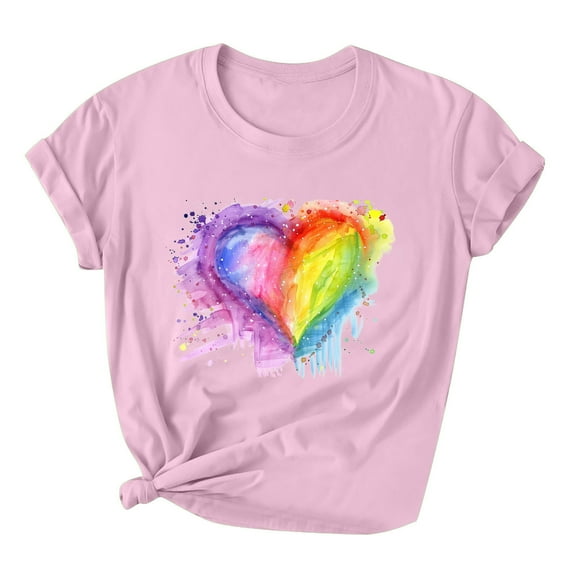 Women Summer Tops With Sleeves Cotton T Shirts Loose Fit Short Sleeve Button Up Shirts for Women Pattern