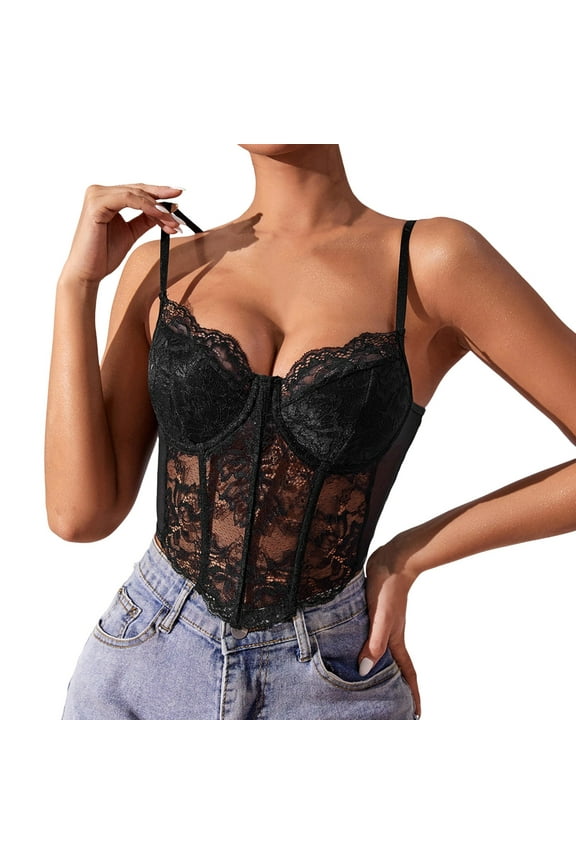 Women Summer Tops Women Sexy Lace Sleeve French High End Design Sense Short Style Top Crop Workout Top Comfort Color Tops for with Bra Womens plus Size Crop Girls Cute Woman Clothes Cropped Black L