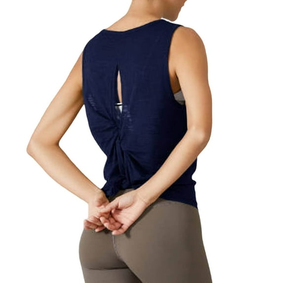 Women Summer Tops Women's Casual Short Sleeve T Shirt Breathable Comfortable Round Neck Tee For Sports And Wear Summer Autumn Top Wide Straps Top Long Whimsical Girls Girls 11 12 Bedroom Dark Blue XL
