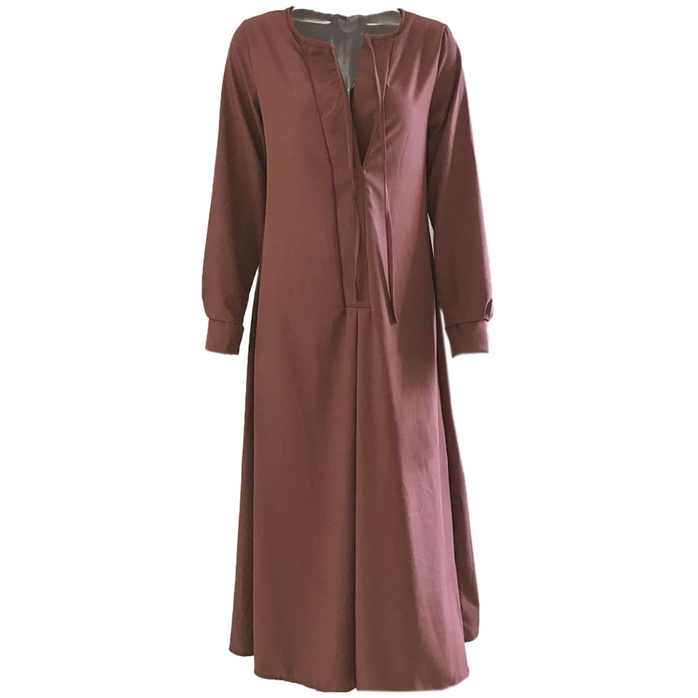 Women Summer Tunic Dress V Neck Casual Loose Flowy Swing Shift Dresses