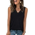 thumbnail image 1 of Women Summer V Neck Tank Tops, 1 of 6
