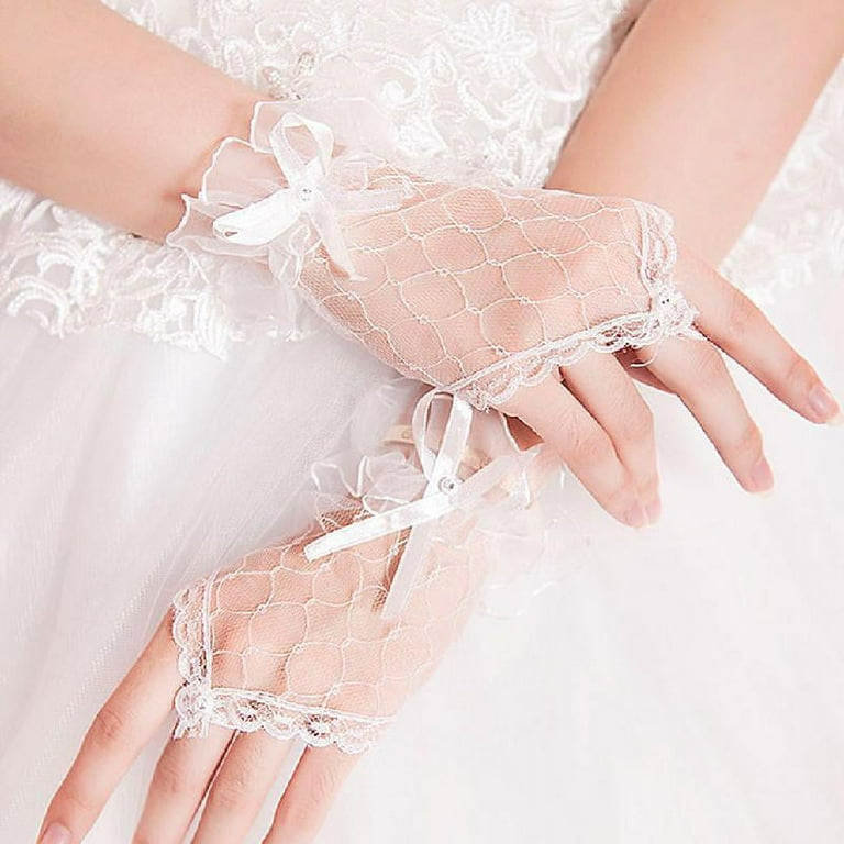 Lace Glove Top (White) – neith.onlinestore