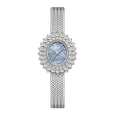 thumbnail image 1 of Women Sun Flower Cute Watches Luxury Ladies Quartz Watch for Ladies Party with Silver/gold Band, 1 of 4