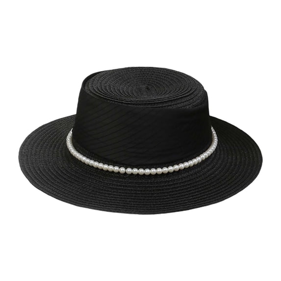 Women Sun Hat Adjustable Ponytail Breathable Uv Protection Fishing Hat Summer Sun Visor Hats Tops Black One Size